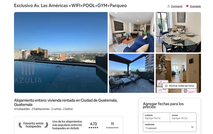 Zona 14 - Suite luminosa