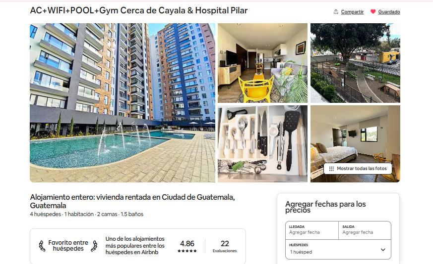 Zona 15 - Cerca de Cayalá y Pilar